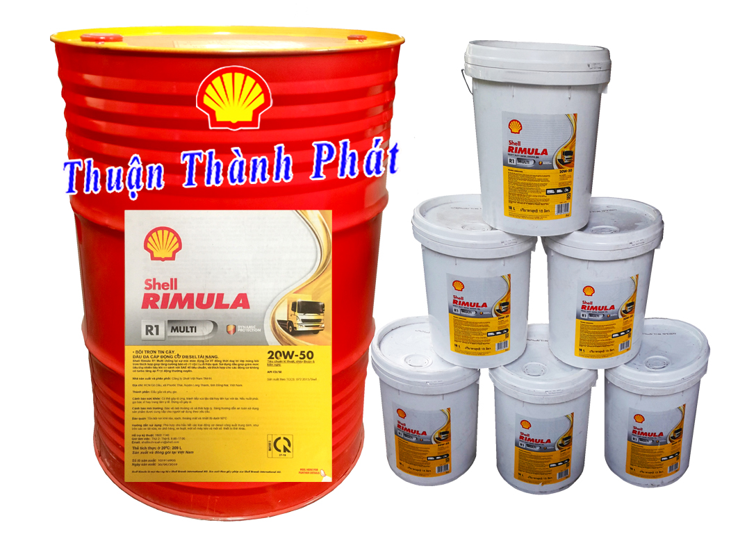 Rimula R1 Multi 20W-50 Phuy, Xô